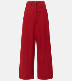 The Row Chan corduroy wide-leg pants