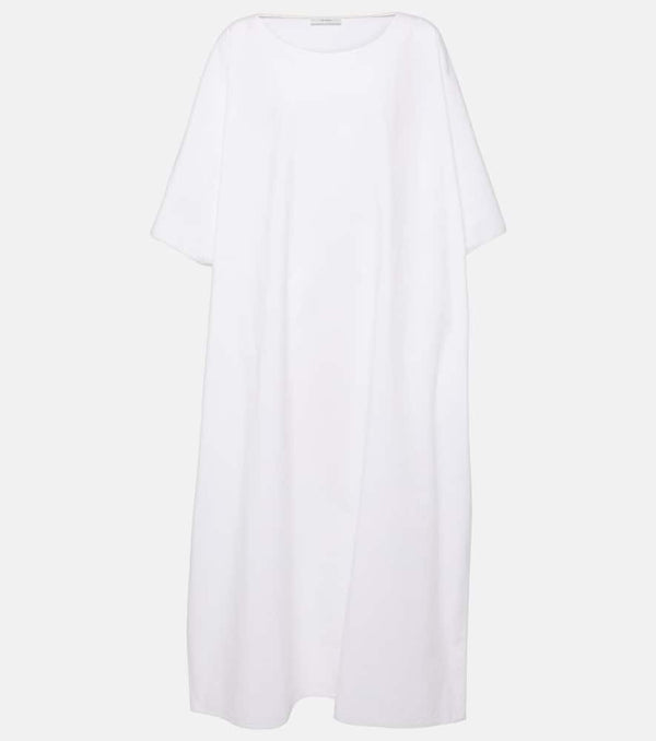 The Row Isora oversized cotton poplin midi dress