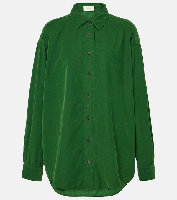 The Row Penna cotton corduroy shirt