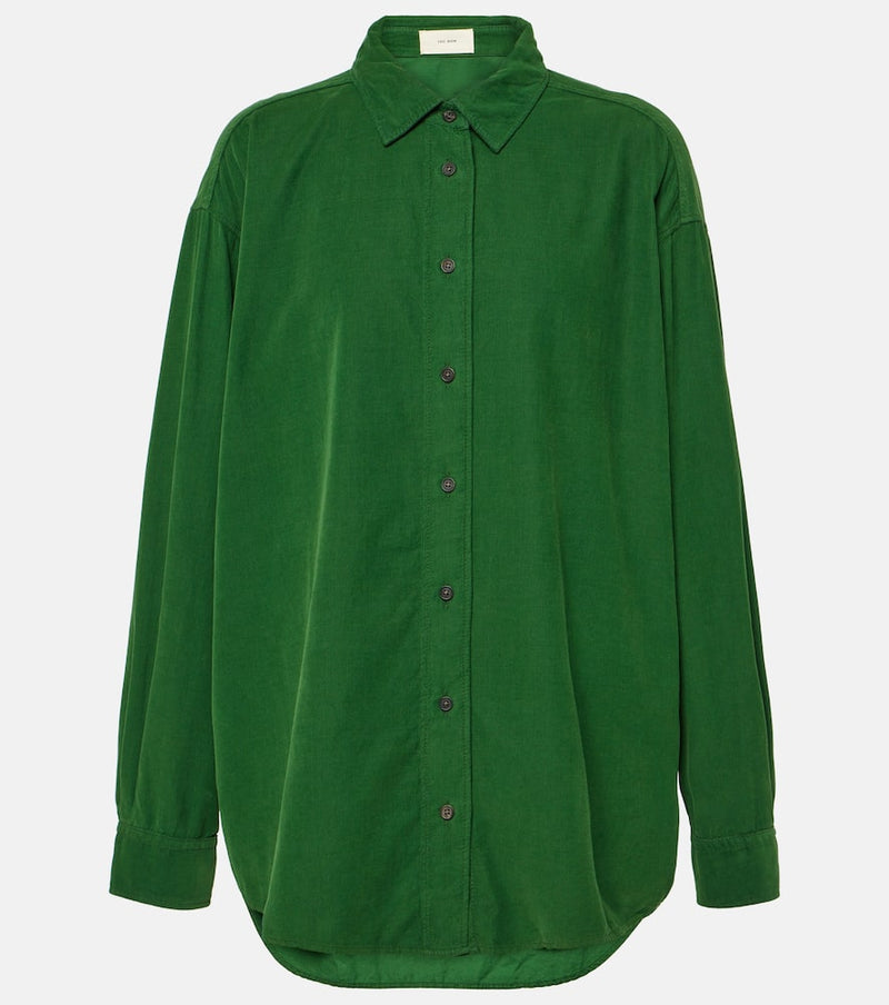 The Row Penna cotton corduroy shirt