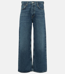 Agolde Ren high-rise cropped straight jeans