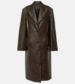 Acne Studios Ovittor faux leather coat