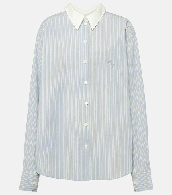 Acne Studios Striped cotton shirt