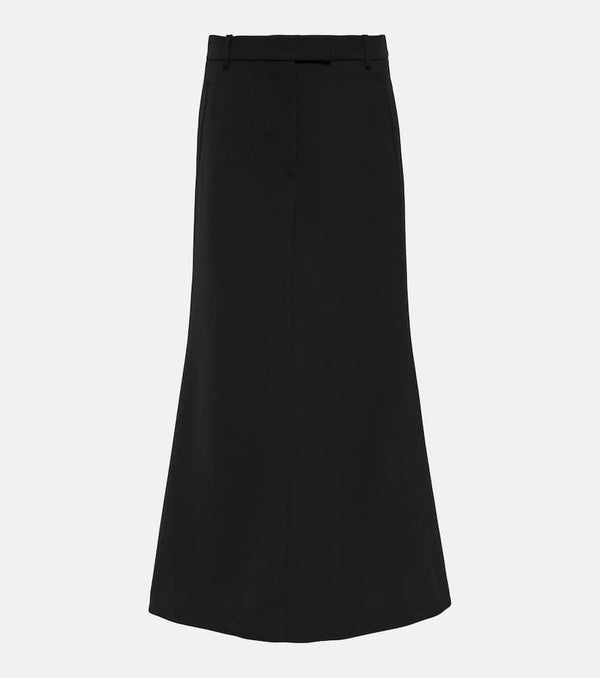 Acne Studios Wool-blend maxi skirt