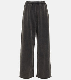 Acne Studios Felin cotton wide-leg pants