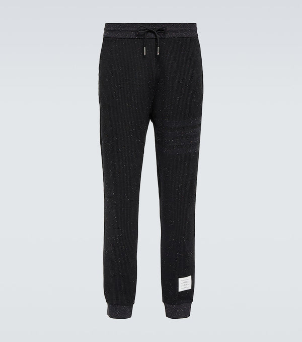 Thom Browne 4-Bar cotton and silk sweatpants