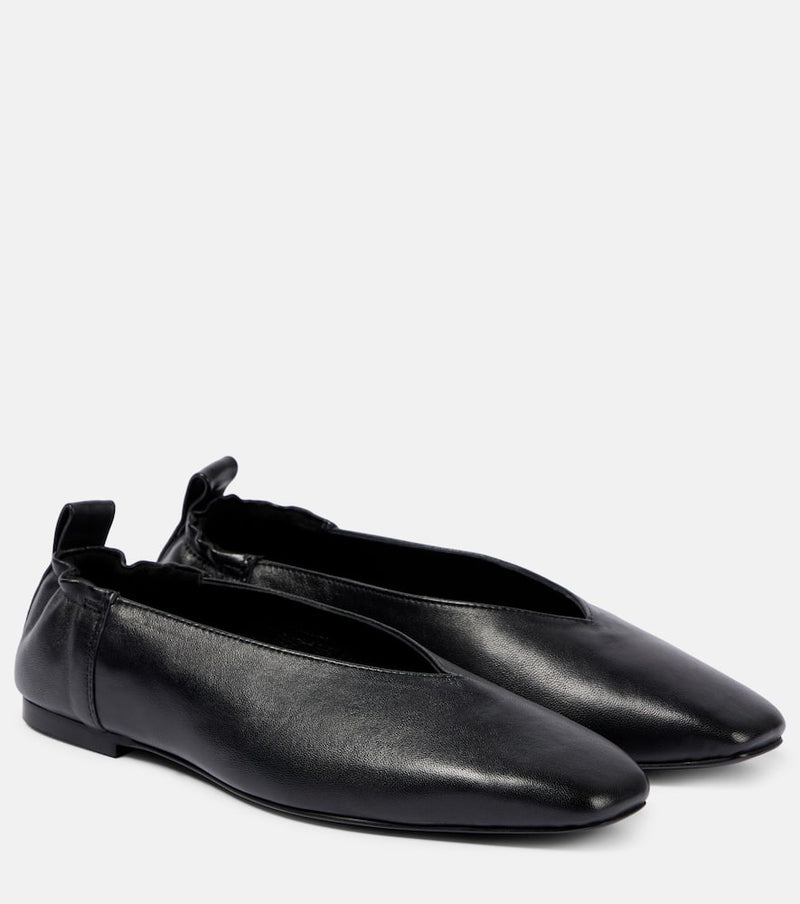 A.Emery Briot leather ballet flats