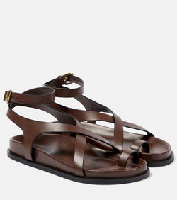 A.Emery Jalen Slim leather sandals