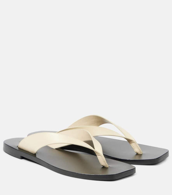 A. Emery Kinto leather thong sandals