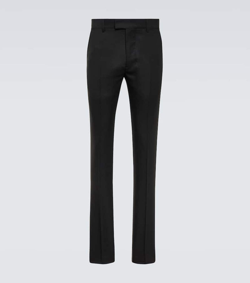 Ami Paris Virgin wool slim pants