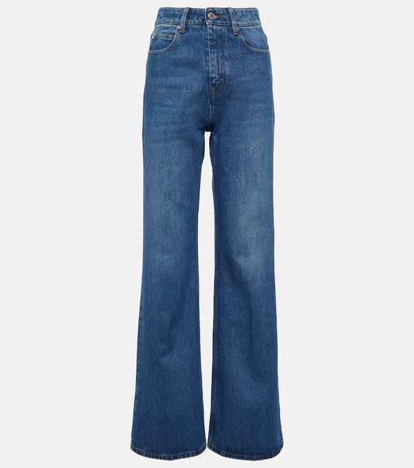 Ami Paris High-rise straight jeans