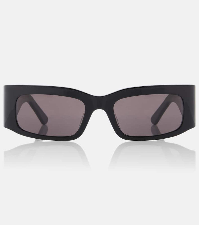 Balenciaga Logo rectangular sunglasses