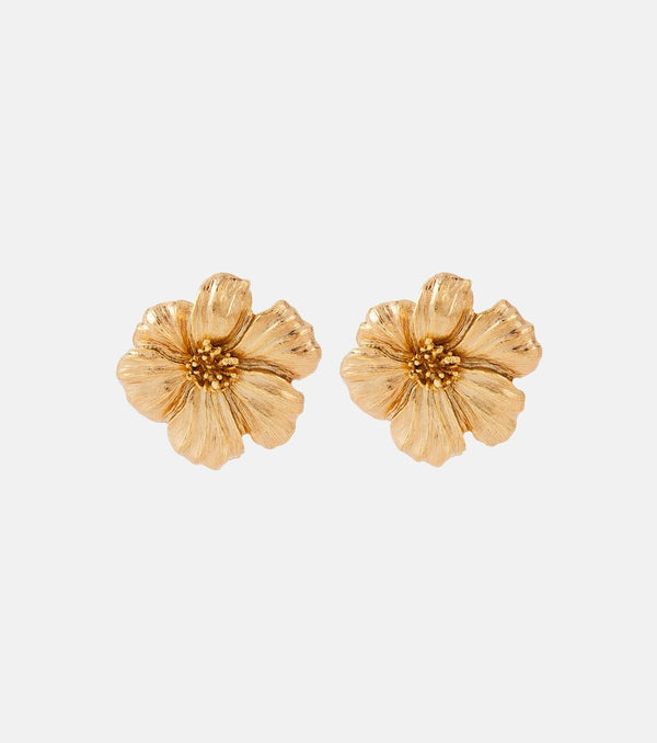 Oscar de la Renta Poppy earrings