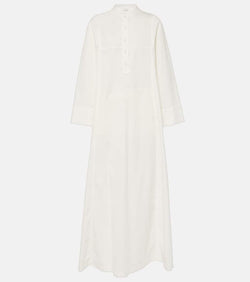 Dries Van Noten Cotton poplin maxi dress