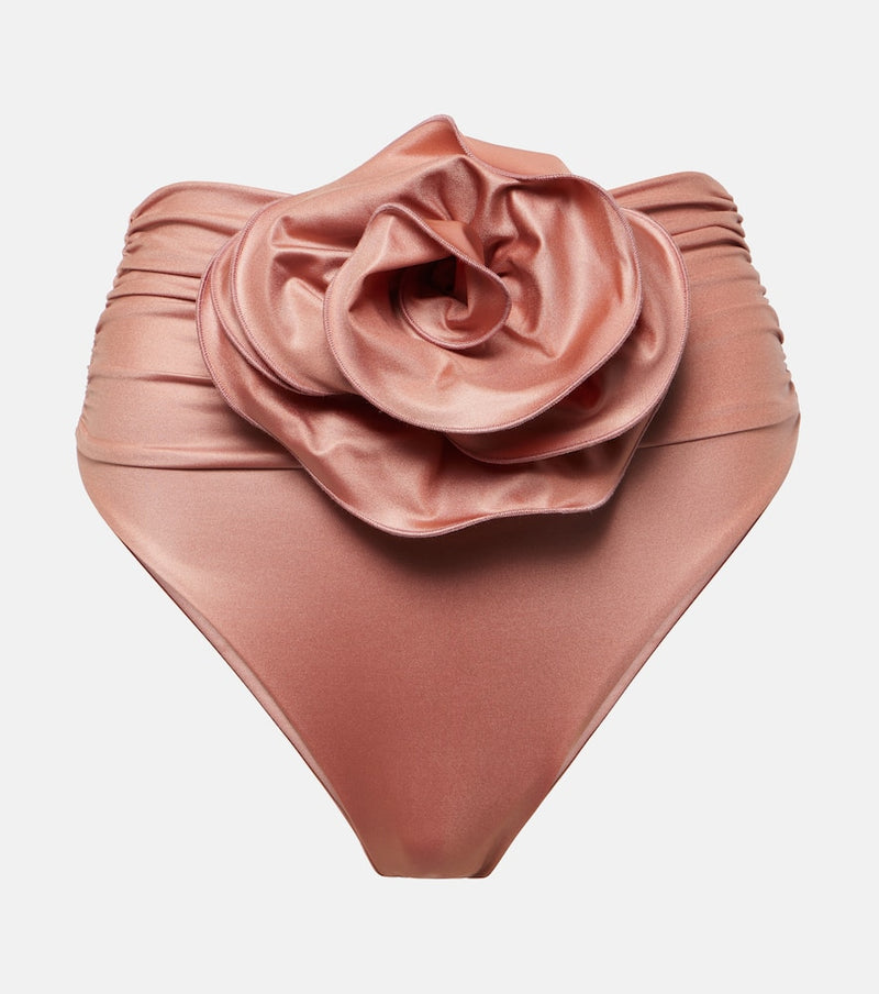 Magda Butrym Floral-applique bikini bottoms