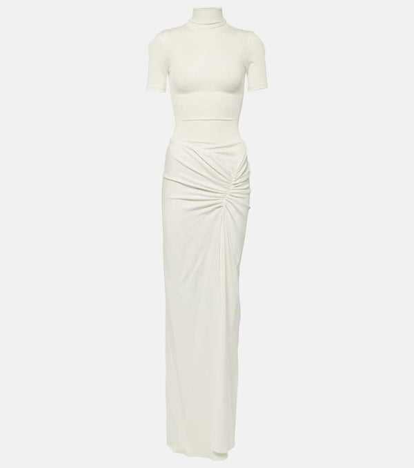 Christopher Esber Fusion ruched maxi dress