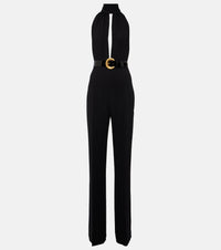 Tom Ford Halterneck sable jumpsuit
