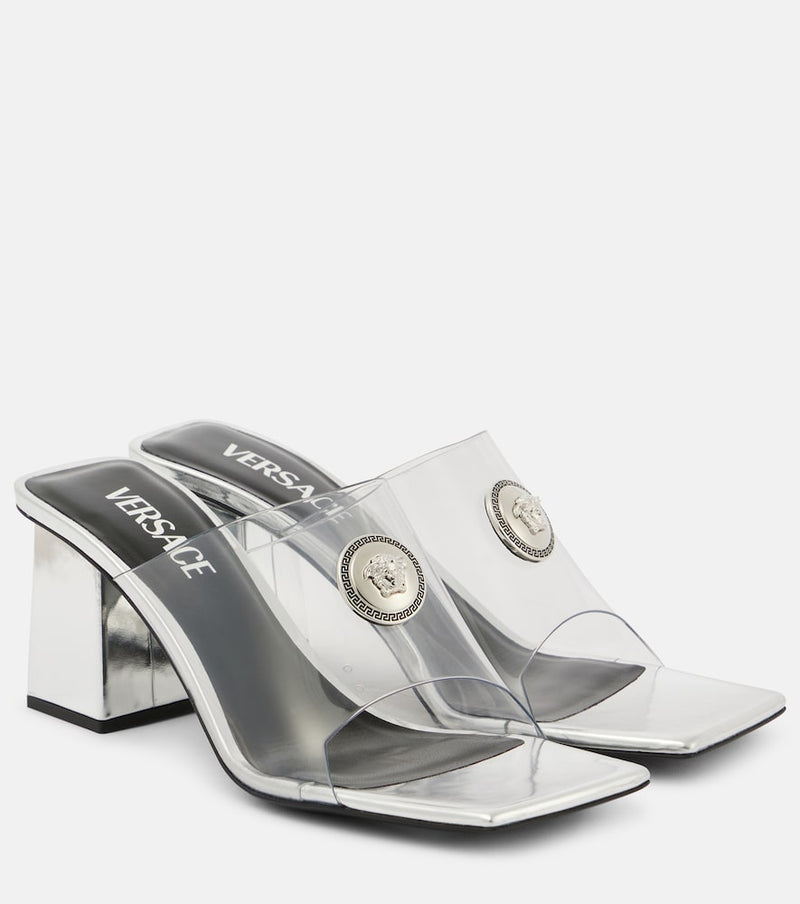 Versace Medusa \'95 PVC mules