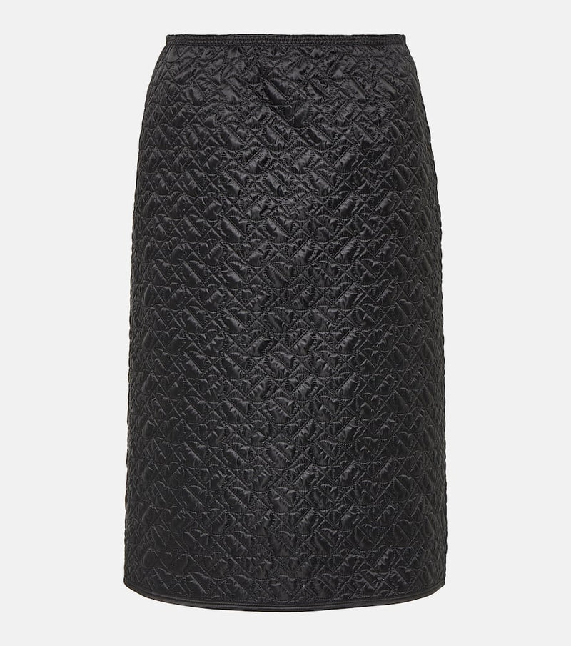 Moncler Padded midi skirt