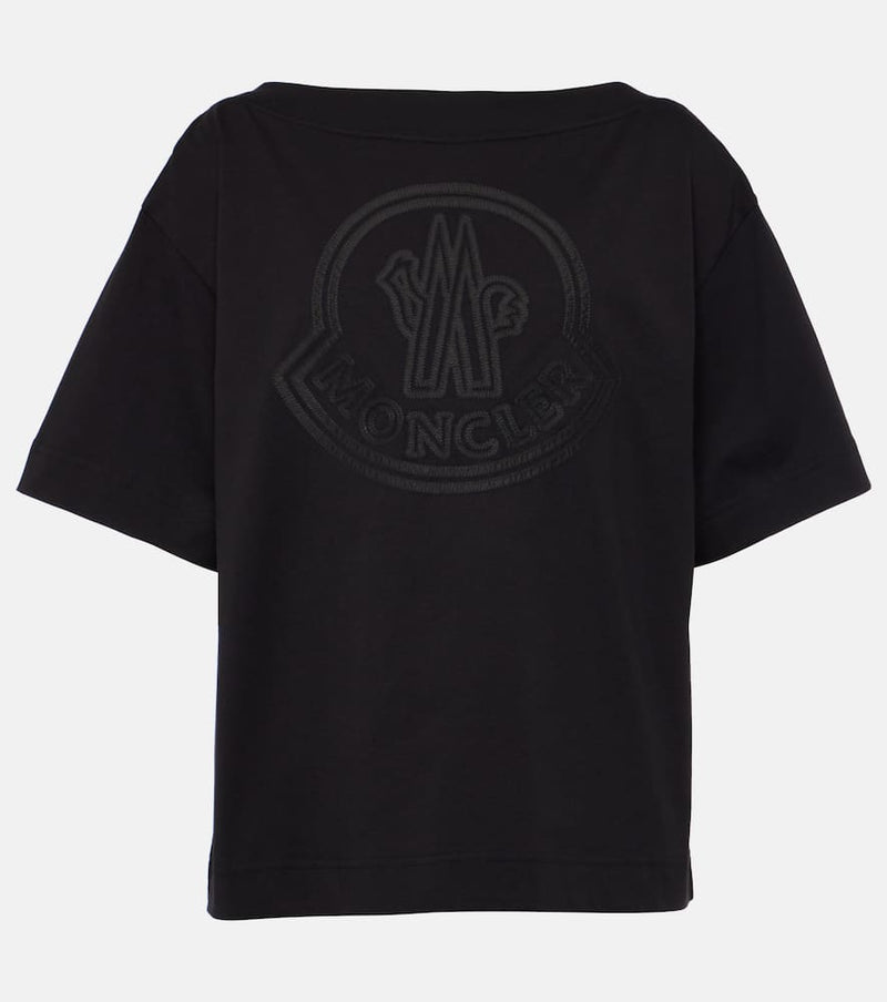 Moncler Logo cotton jersey T-shirt