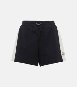 Moncler Logo cotton shorts