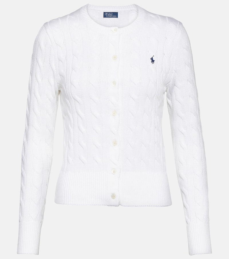 Polo Ralph Lauren Cable-knit cotton cardigan