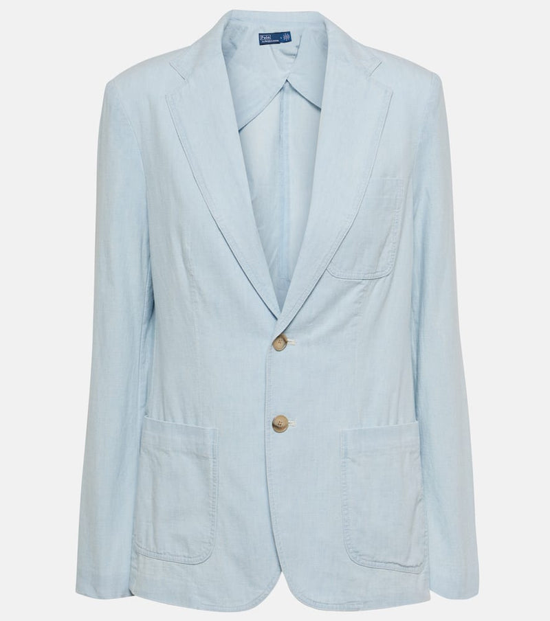 Polo Ralph Lauren V-neck denim blazer