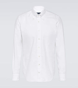 Thom Sweeney Cotton Oxford shirt