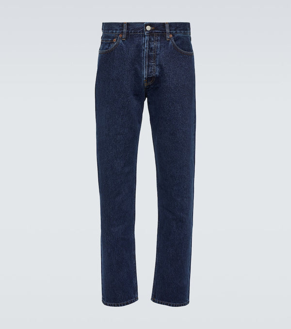 Thom Sweeney Mid-rise straight jeans