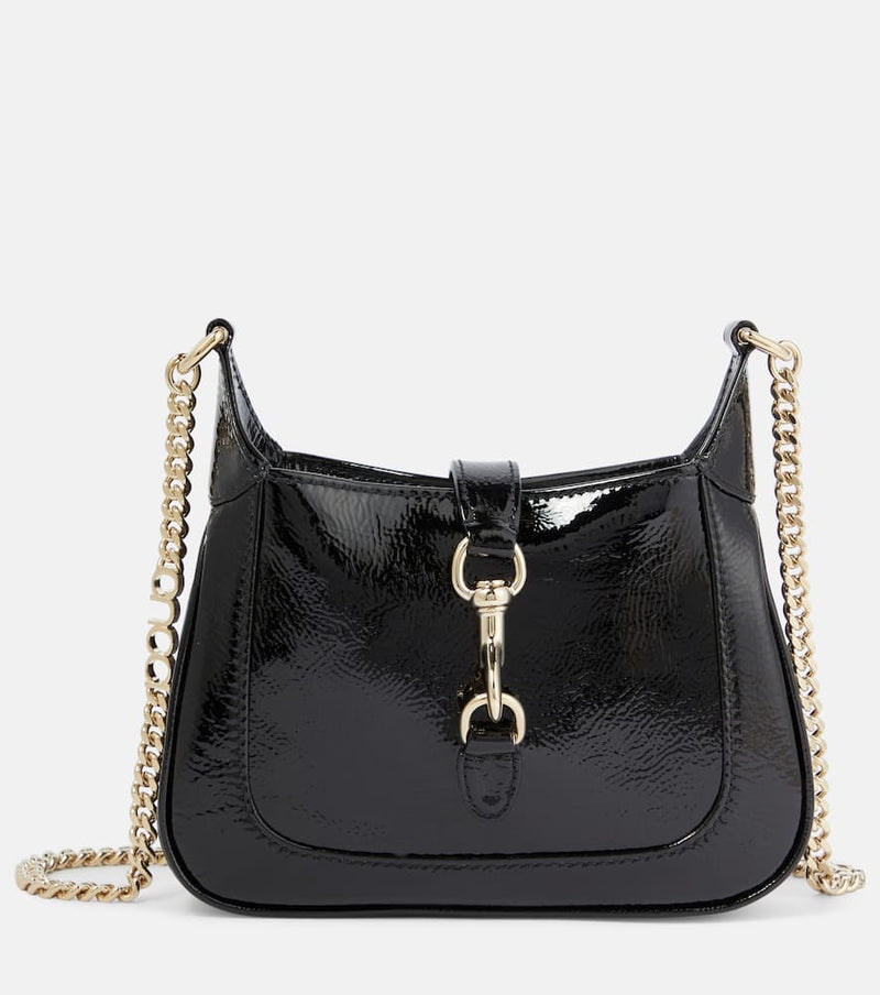 Gucci Jackie Notte Mini patent leather crossbody bag