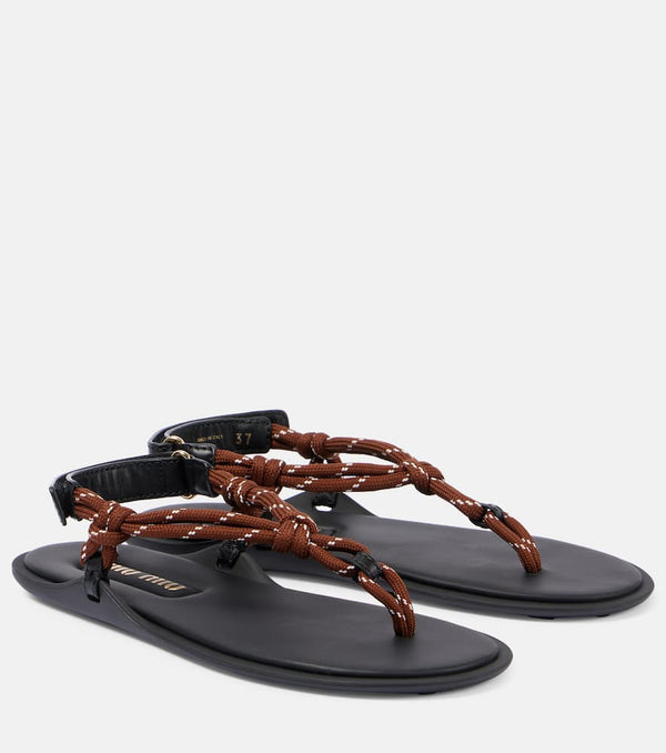 Miu Miu Riviere sandals