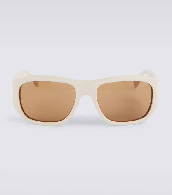 Fendi Logo square sunglasses