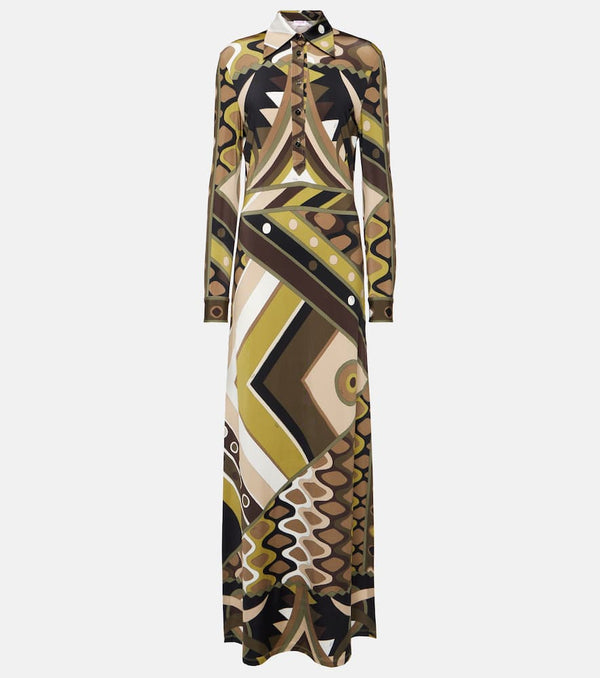 Pucci Vivara jersey shirt dress