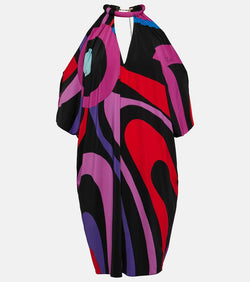 Pucci Marmo draped jersey kaftan