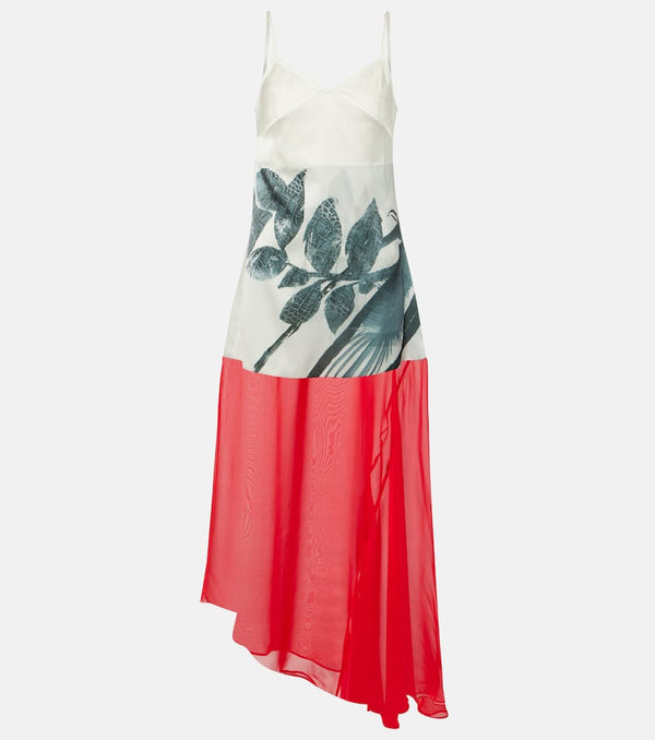 Jacques Wei Printed midi dress