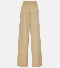 Prada Cotton poplin straight pants