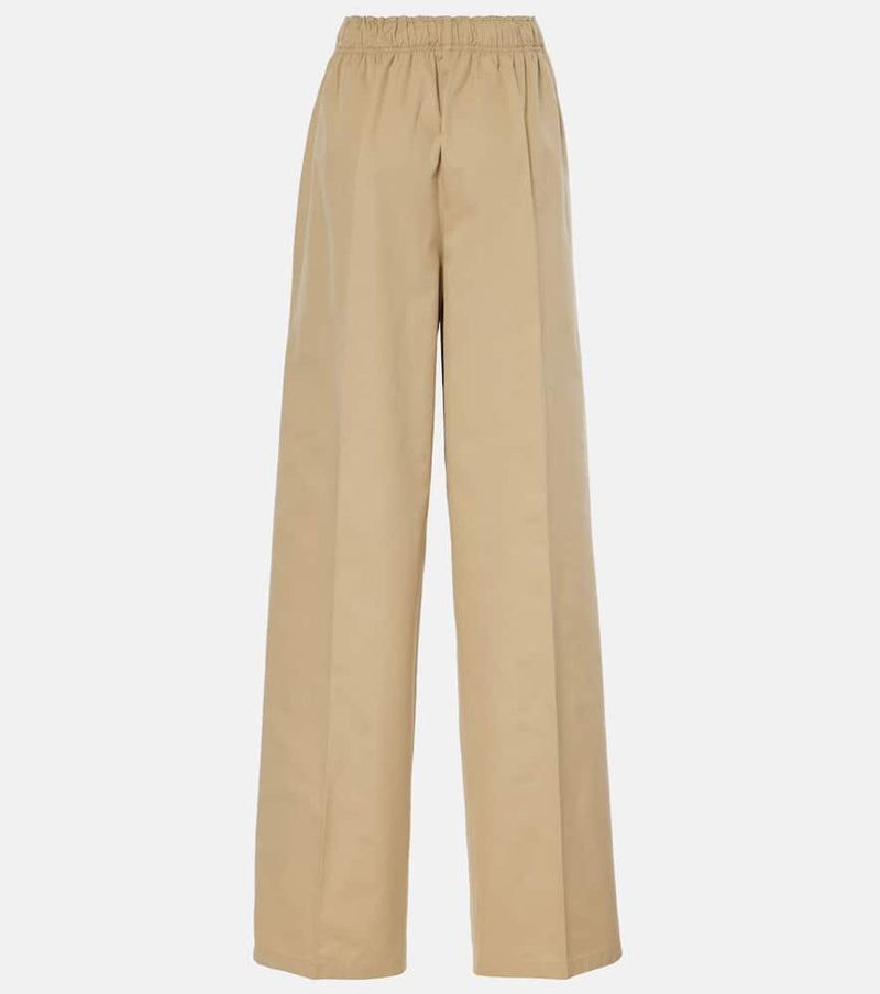 Prada Cotton poplin straight pants