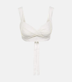 Zimmermann Natura linen bra top