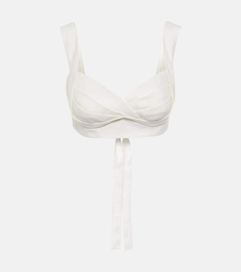 Zimmermann Natura linen bra top