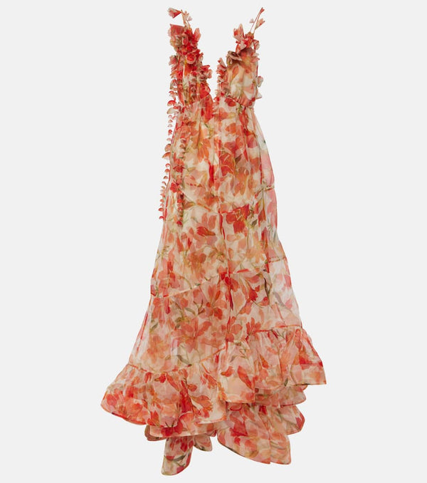 Zimmermann Tranquillity floral silk organza gown