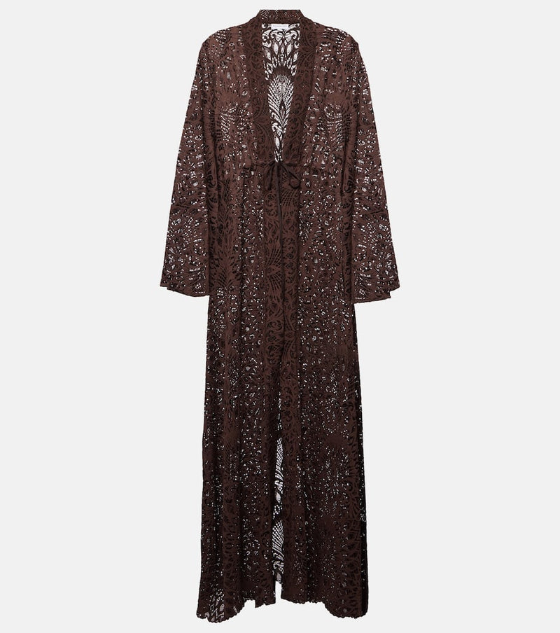 Alexandra Miro Betty lace kaftan