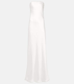 Norma Kamali Crêpe satin gown