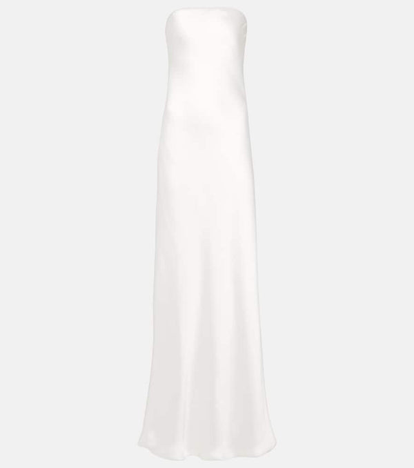 Norma Kamali Crêpe satin gown