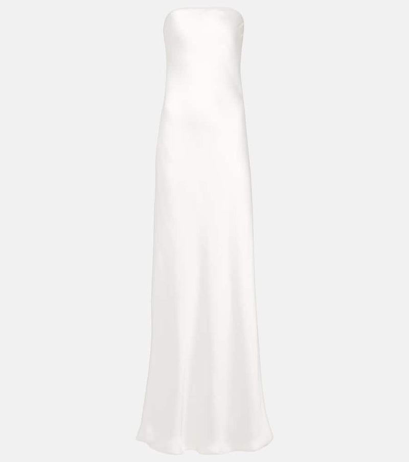 Norma Kamali Crêpe satin gown