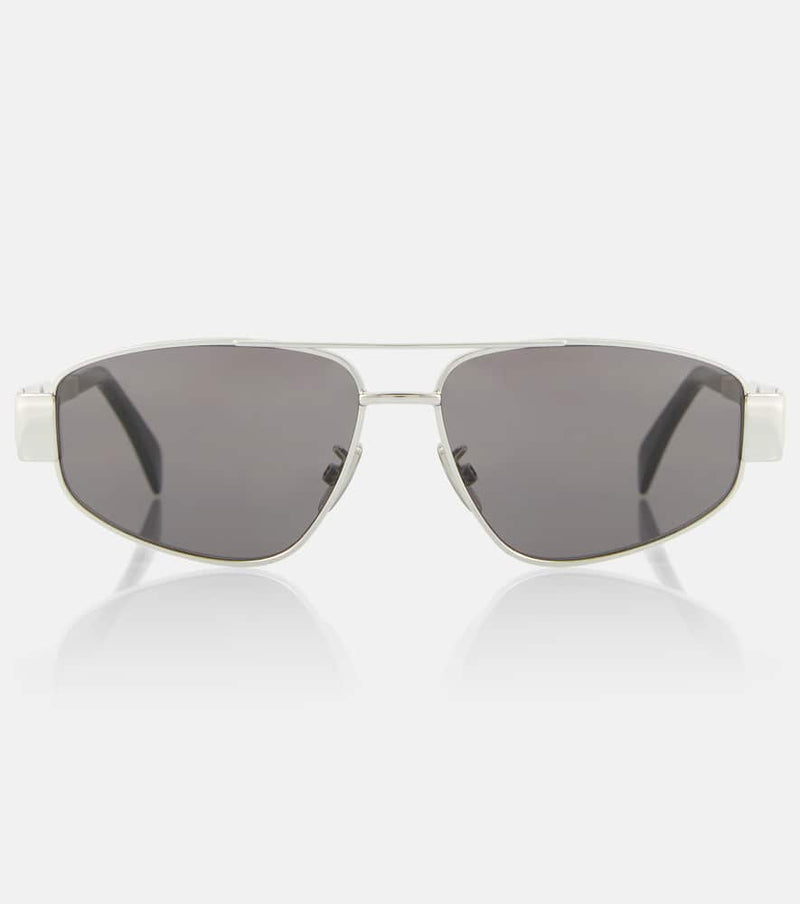 Celine Eyewear Triomphe 03 Metal aviator sunglasses