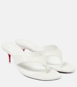 Christian Louboutin Raratonga 55 leather mules