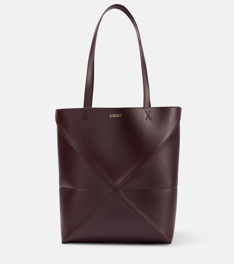 Loewe Puzzle Fold Medium leather tote bag