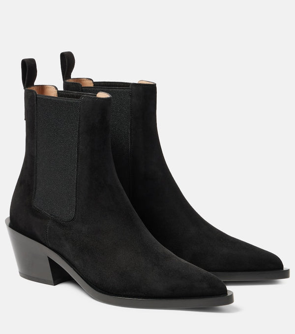 Gianvito Rossi Wylie suede ankle boots