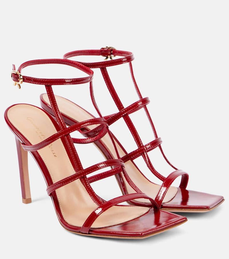 Gianvito Rossi Mondry patent leather sandals