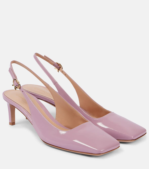 Gianvito Rossi 55 leather slingback pumps